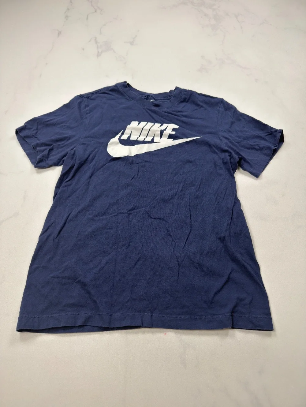 Nike Nike Tee T Shirt Navy 2000s Classic Style - Mens S